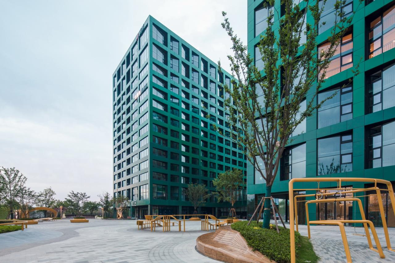 BIM建筑|南京银城KinmaQ+社区 / 优意建筑设计 BIM建筑|南京银城KinmaQ+社区 / 优意建筑设计