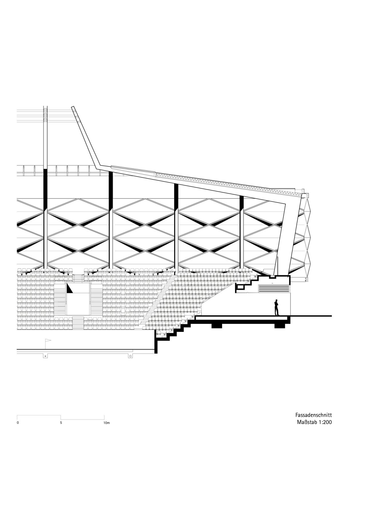 BIM建筑|卢森堡足球橄榄球体育场 / gmp Architects BIM建筑|卢森堡足球橄榄球体育场 / gmp Architects