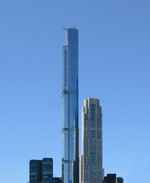 BIM建筑|纽约的世界最高住宅楼即将竣工 BIM建筑|纽约的世界最高住宅楼即将竣工