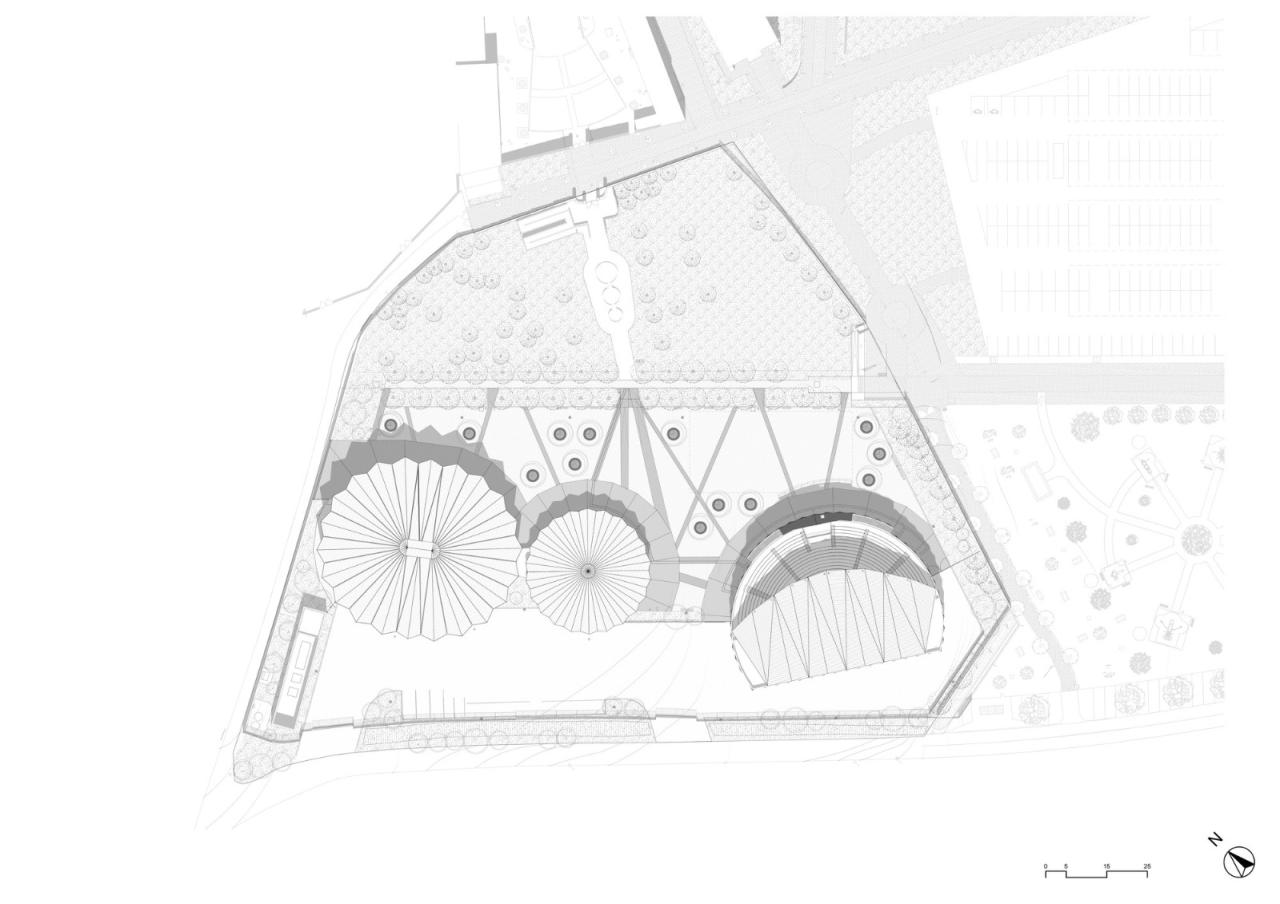 BIM建筑|马戏团式建筑,Domaine de Bayssan 剧院 / K architectures BIM建筑|马戏团式建筑,Domaine de Bayssan 剧院 / K architectures