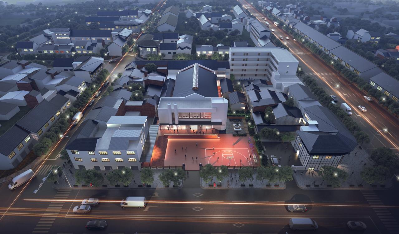 BIM建筑|扎根!生长!——邛崃市平乐古镇剧场改造 / 厚石设计 BIM建筑|扎根!生长!——邛崃市平乐古镇剧场改造 / 厚石设计