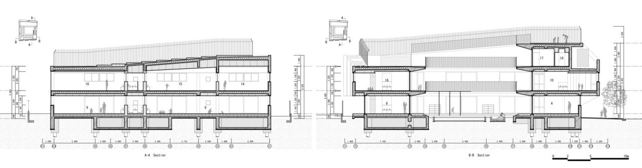 BIM建筑|大C布局,东立石托儿所 / 相坂研介事务所 BIM建筑|大C布局,东立石托儿所 / 相坂研介事务所