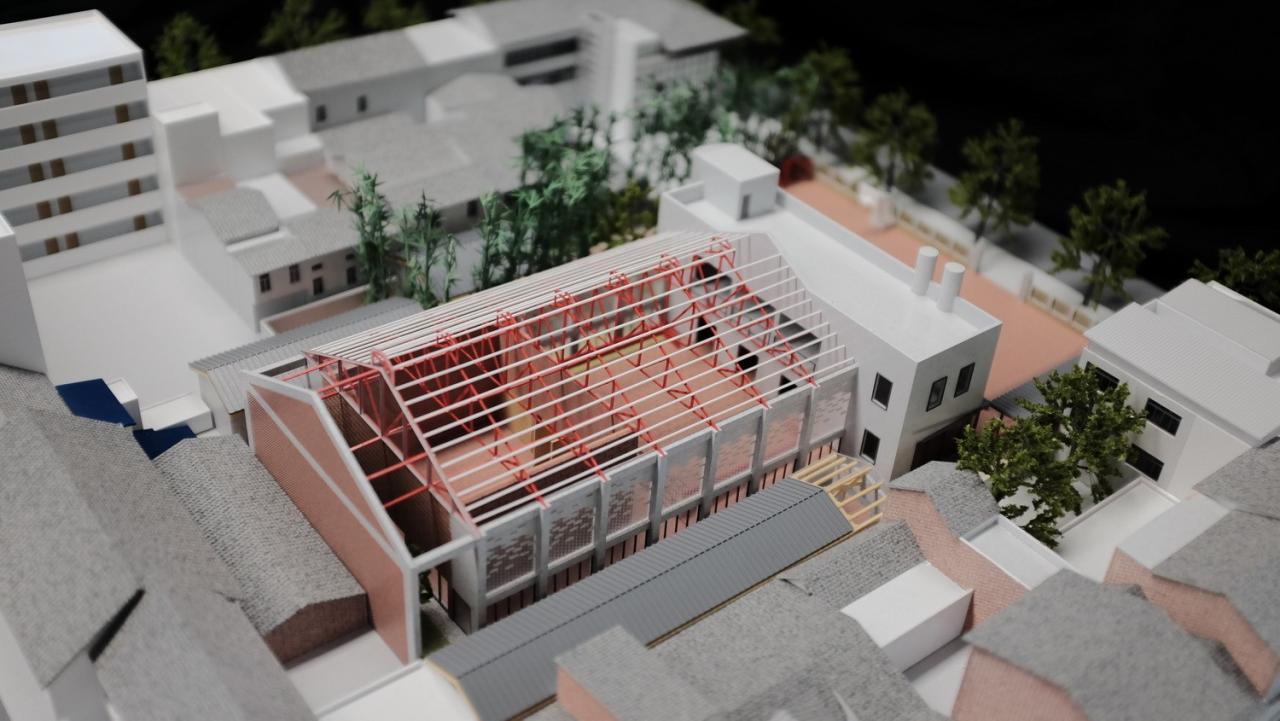 BIM建筑|扎根!生长!——邛崃市平乐古镇剧场改造 / 厚石设计 BIM建筑|扎根!生长!——邛崃市平乐古镇剧场改造 / 厚石设计