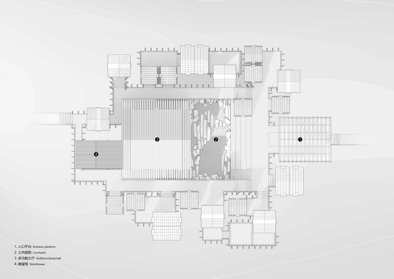 BIM建筑|木屋小镇:岛屿 · 丛林 · 小木屋,九江 / 平介设计 BIM建筑|木屋小镇:岛屿 · 丛林 · 小木屋,九江 / 平介设计