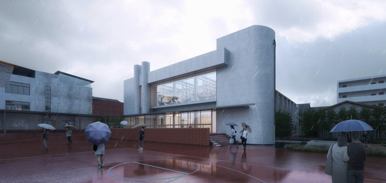 BIM建筑|扎根!生长!——邛崃市平乐古镇剧场改造 / 厚石设计 BIM建筑|扎根!生长!——邛崃市平乐古镇剧场改造 / 厚石设计