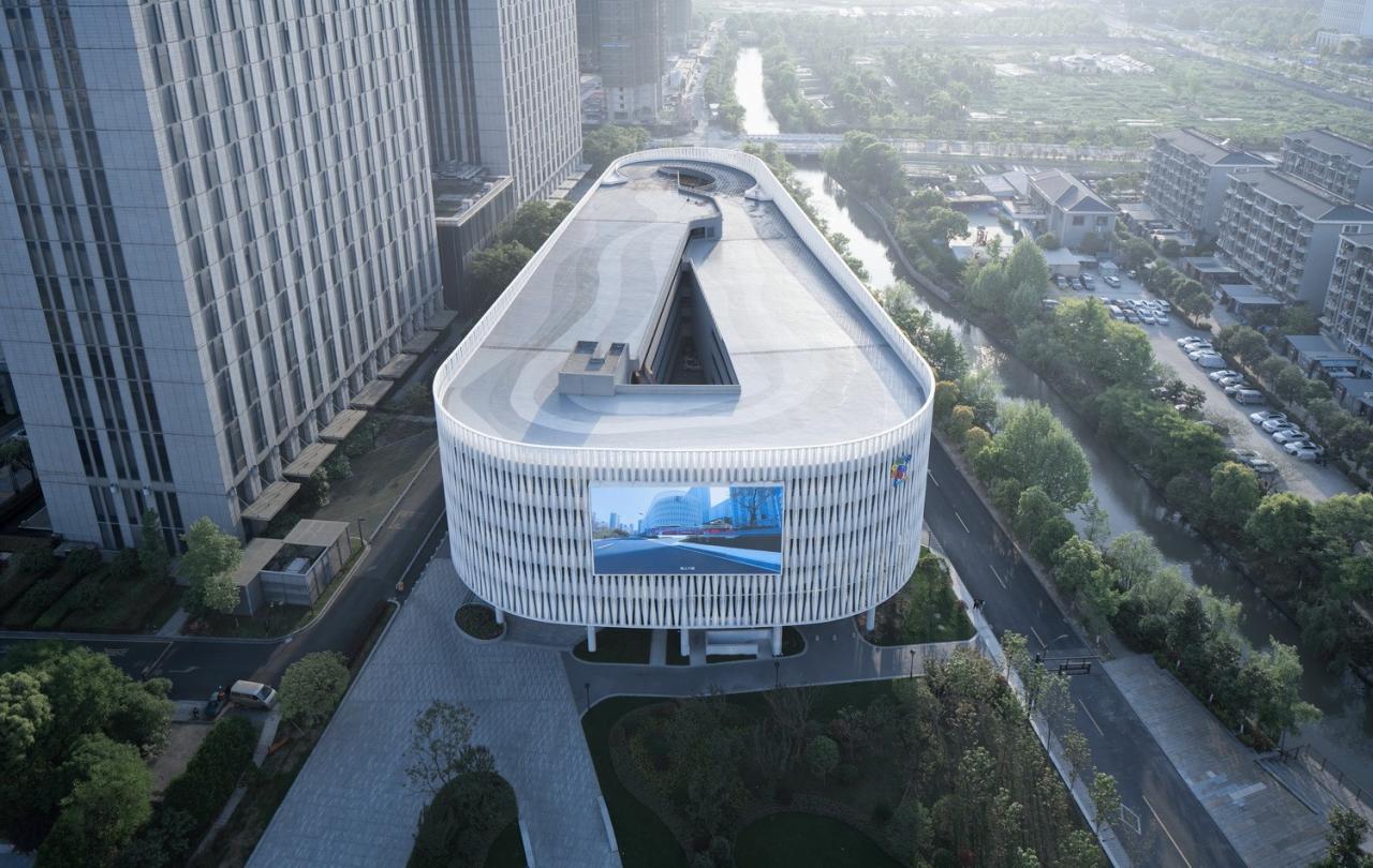 BIM建筑|来自停车楼的逆袭:杭州钱投海达停车楼 / 浙江大学建筑设计研究院有限公司 BIM建筑|来自停车楼的逆袭:杭州钱投海达停车楼 / 浙江大学建筑设计研究院有限公司