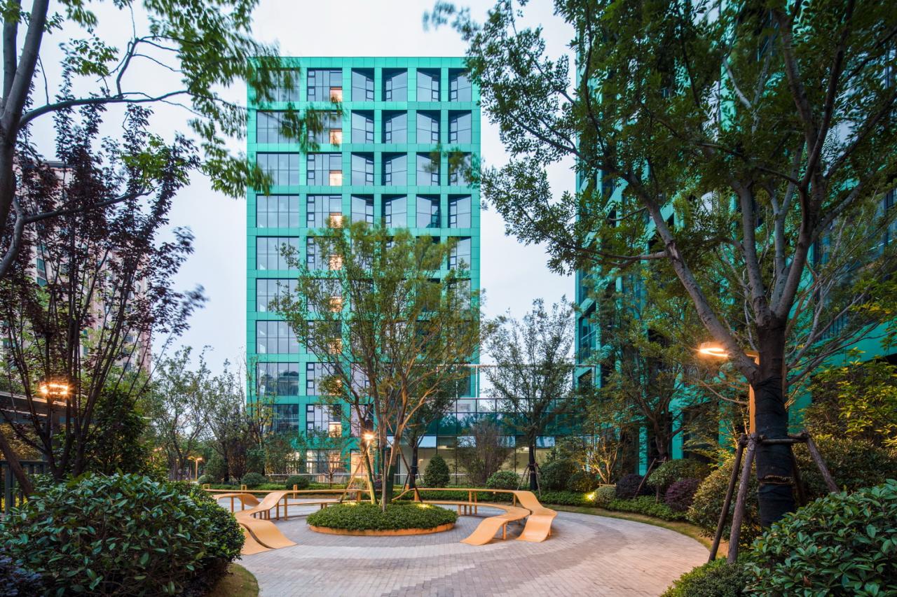 BIM建筑|南京银城KinmaQ+社区 / 优意建筑设计 BIM建筑|南京银城KinmaQ+社区 / 优意建筑设计
