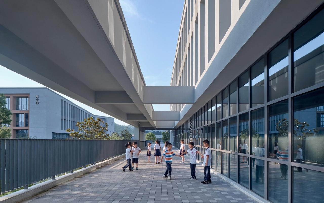 BIM建筑|树下问道,山间筑园 ——乐清市荆山公学 / 浙江大学建筑设计研究院有限公司 BIM建筑|树下问道,山间筑园 ——乐清市荆山公学 / 浙江大学建筑设计研究院有限公司