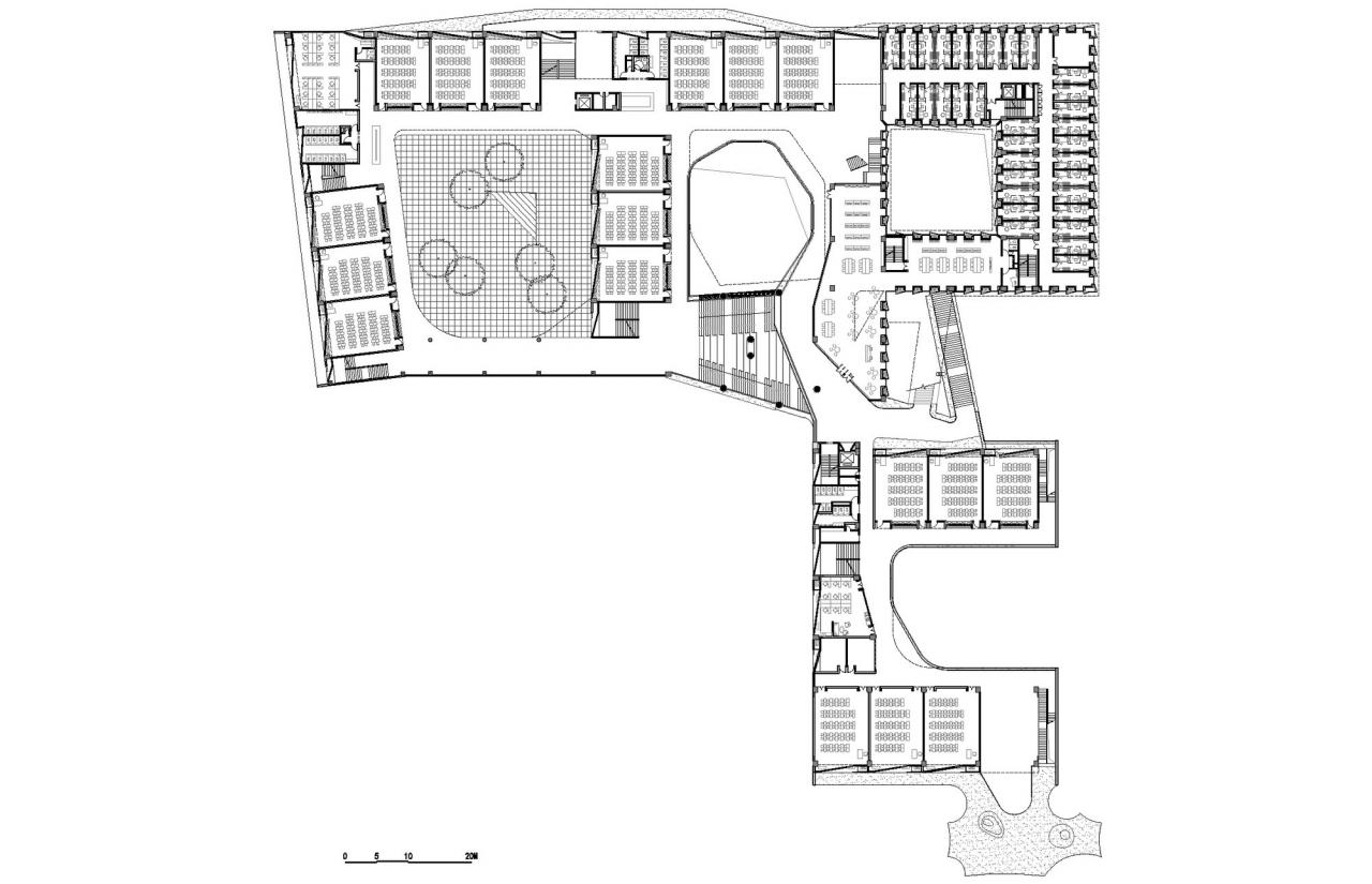 BIM建筑|深圳市宝安区上星学校 / 第伍建筑 BIM建筑|深圳市宝安区上星学校 / 第伍建筑