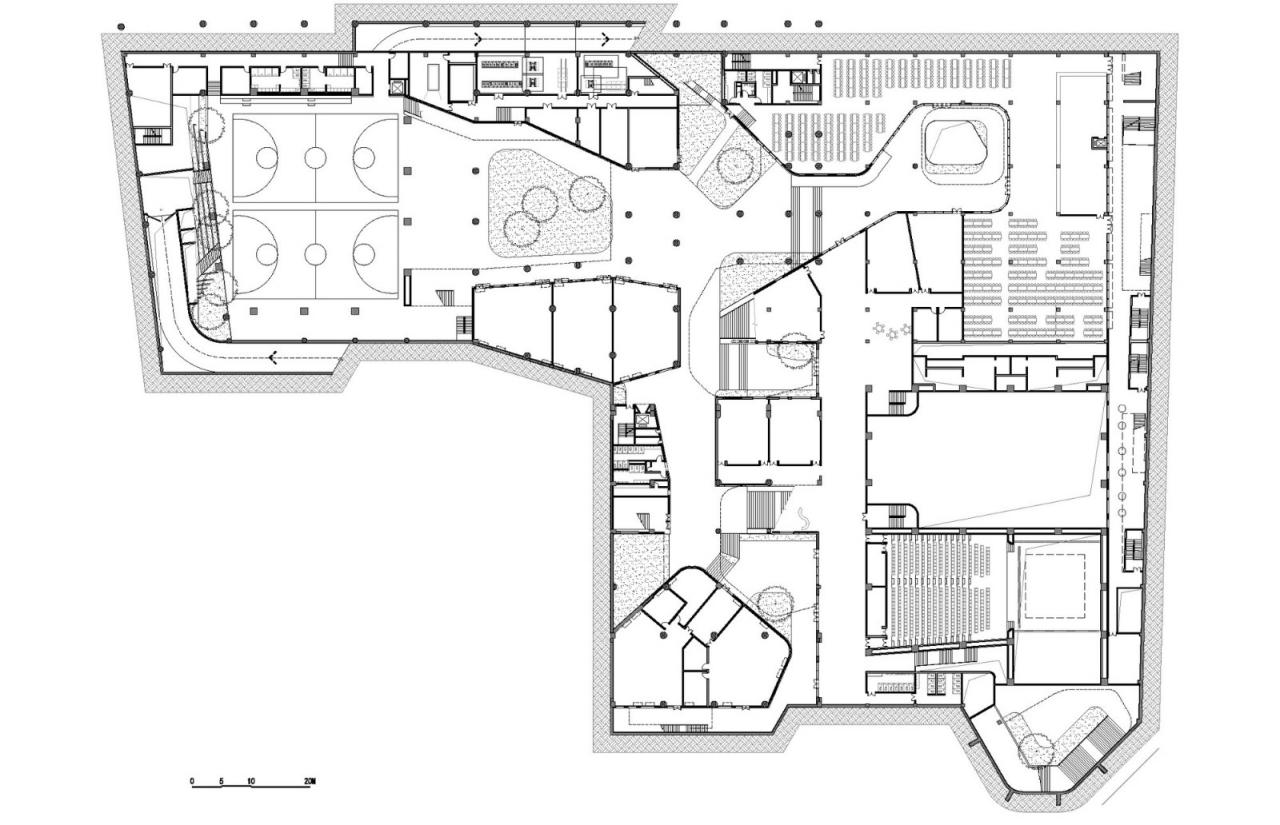 BIM建筑|深圳市宝安区上星学校 / 第伍建筑 BIM建筑|深圳市宝安区上星学校 / 第伍建筑