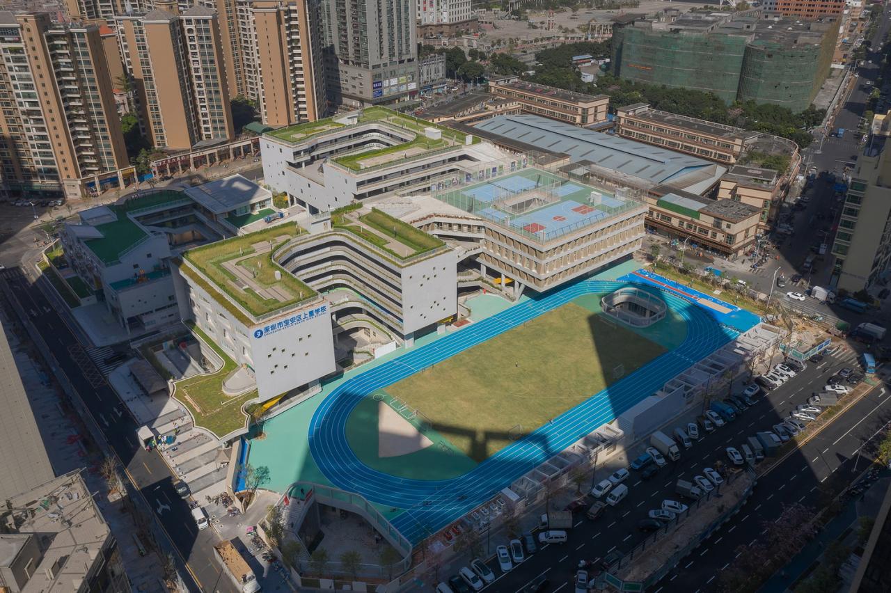BIM建筑|深圳市宝安区上星学校 / 第伍建筑 BIM建筑|深圳市宝安区上星学校 / 第伍建筑