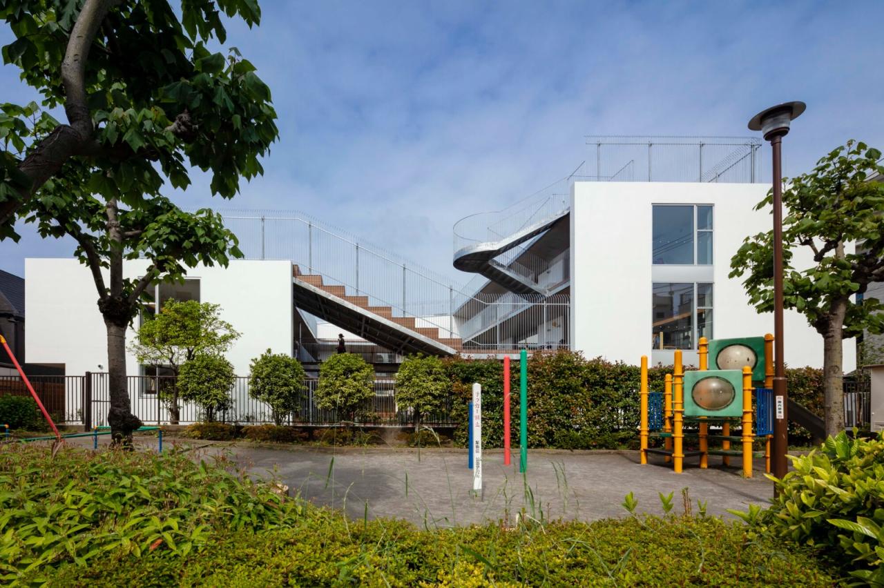 BIM建筑|大C布局,东立石托儿所 / 相坂研介事务所 BIM建筑|大C布局,东立石托儿所 / 相坂研介事务所