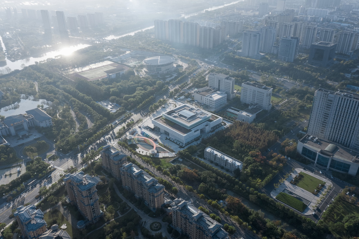 BIM建筑|东台图书馆综合体改造 / ORIA 和睿建筑 BIM建筑|东台图书馆综合体改造 / ORIA 和睿建筑