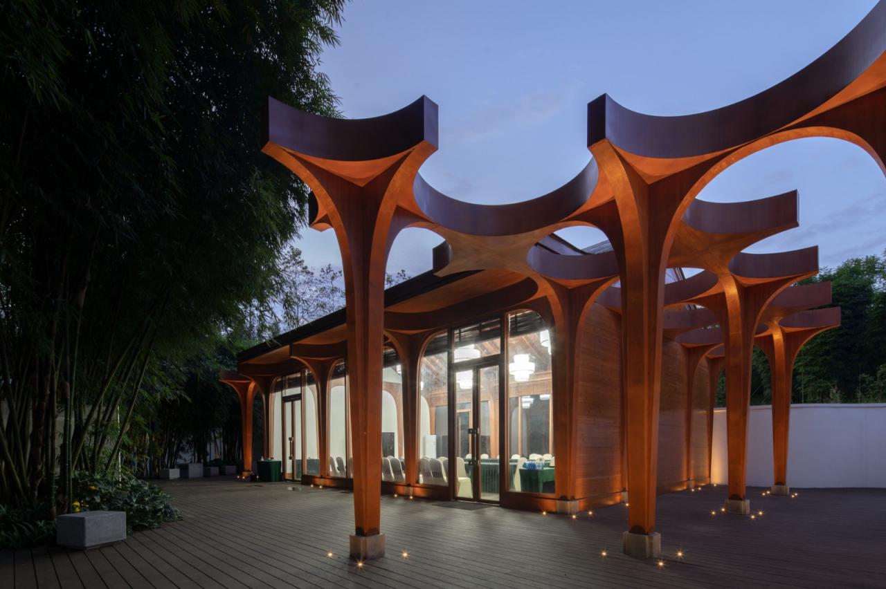 BIM建筑|中意文化艺术交流中心之中华馆 / aoe事建组 BIM建筑|中意文化艺术交流中心之中华馆 / aoe事建组