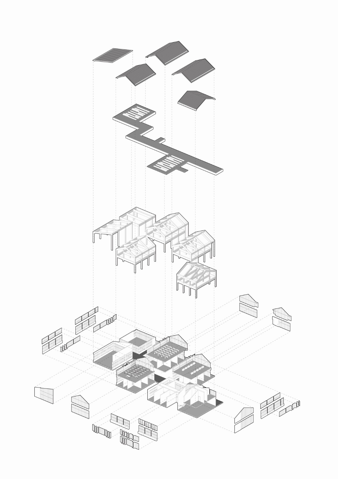 BIM建筑|树下问道,山间筑园 ——乐清市荆山公学 / 浙江大学建筑设计研究院有限公司 BIM建筑|树下问道,山间筑园 ——乐清市荆山公学 / 浙江大学建筑设计研究院有限公司