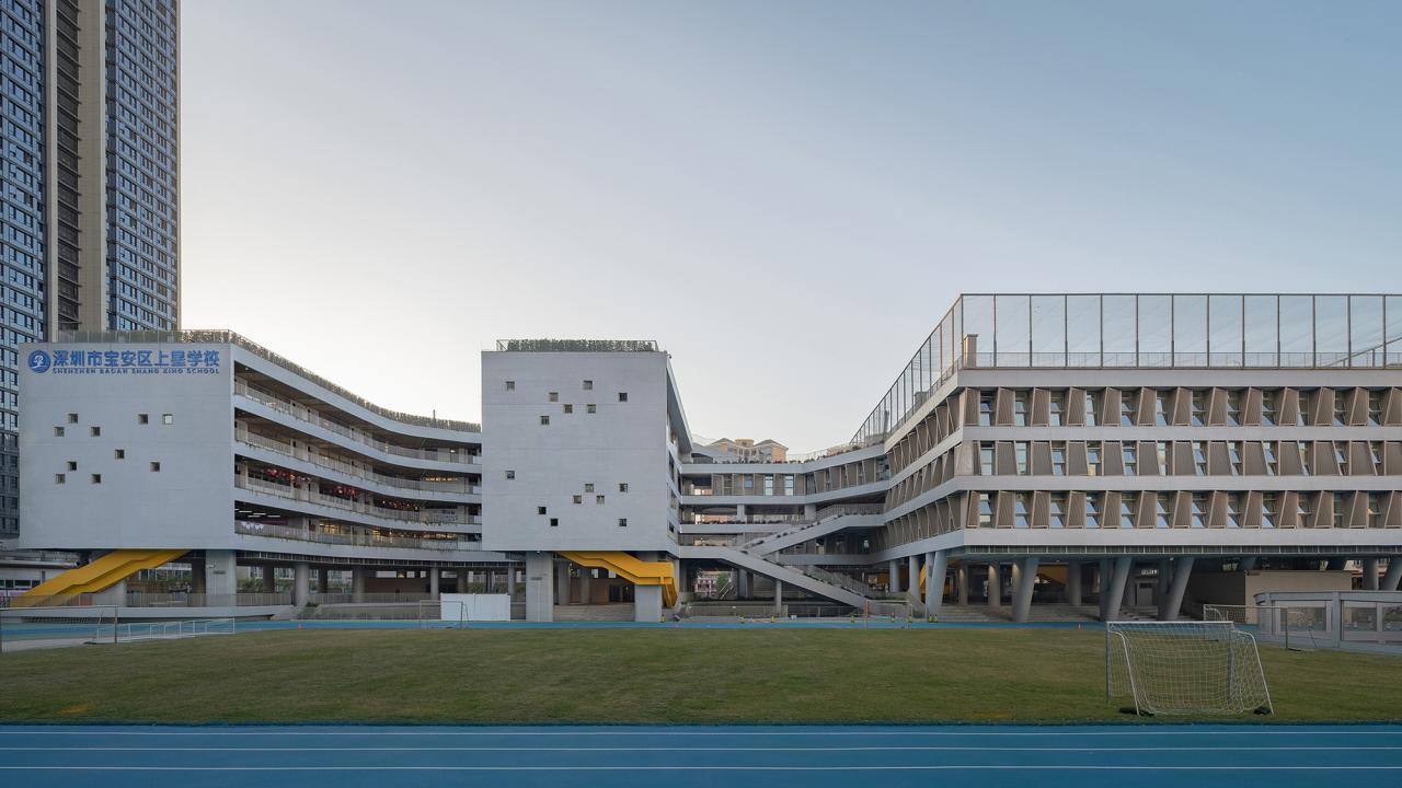 BIM建筑|深圳市宝安区上星学校 / 第伍建筑 BIM建筑|深圳市宝安区上星学校 / 第伍建筑