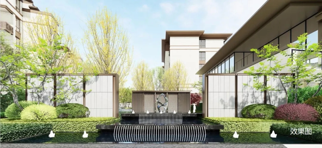 BIM建筑|无锡东港·红豆运河府,打造新中式硬核景观 建筑鉴赏 第3张-BIM建筑网 BIM建筑|无锡东港·红豆运河府,打造新中式硬核景观