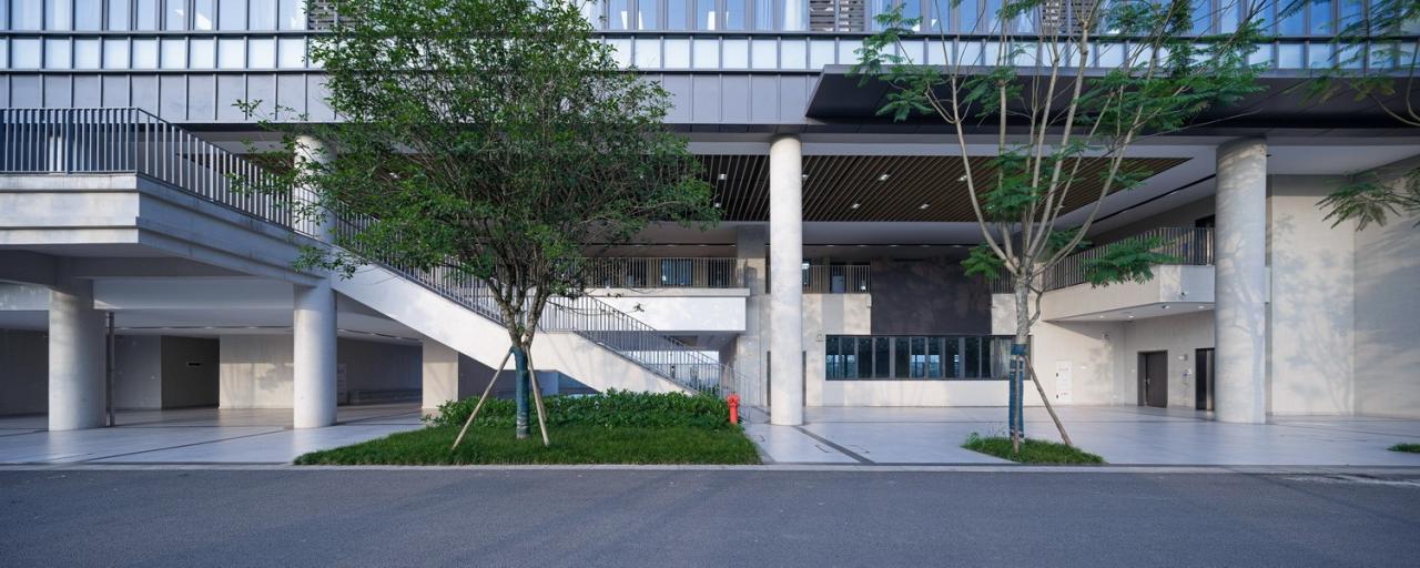 BIM建筑|西南大学附属中学两江校区:消失的高密度校园 / gad BIM建筑|西南大学附属中学两江校区:消失的高密度校园 / gad