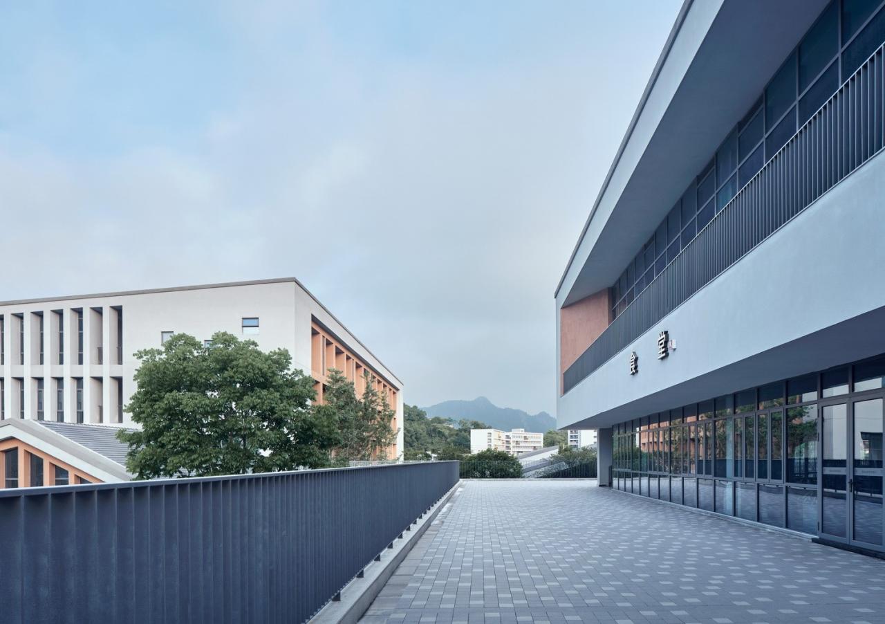 BIM建筑|树下问道,山间筑园 ——乐清市荆山公学 / 浙江大学建筑设计研究院有限公司 BIM建筑|树下问道,山间筑园 ——乐清市荆山公学 / 浙江大学建筑设计研究院有限公司