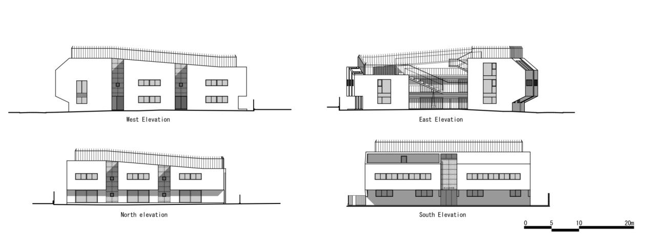 BIM建筑|大C布局,东立石托儿所 / 相坂研介事务所 BIM建筑|大C布局,东立石托儿所 / 相坂研介事务所