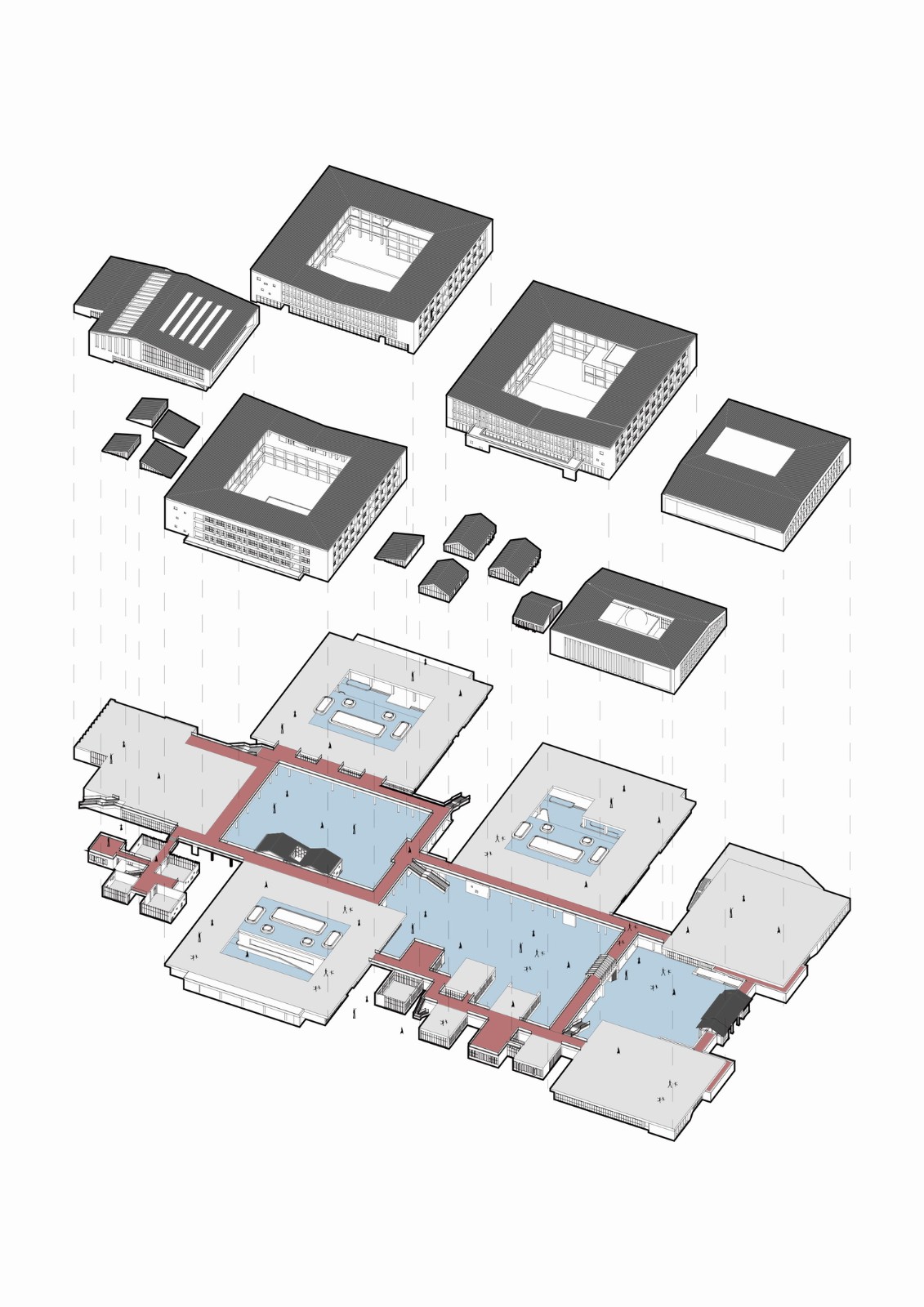 BIM建筑|树下问道,山间筑园 ——乐清市荆山公学 / 浙江大学建筑设计研究院有限公司 BIM建筑|树下问道,山间筑园 ——乐清市荆山公学 / 浙江大学建筑设计研究院有限公司