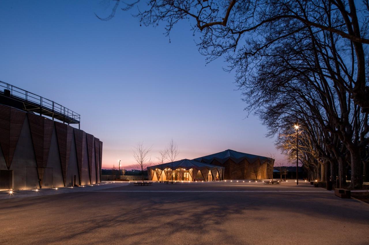 BIM建筑|马戏团式建筑,Domaine de Bayssan 剧院 / K architectures BIM建筑|马戏团式建筑,Domaine de Bayssan 剧院 / K architectures