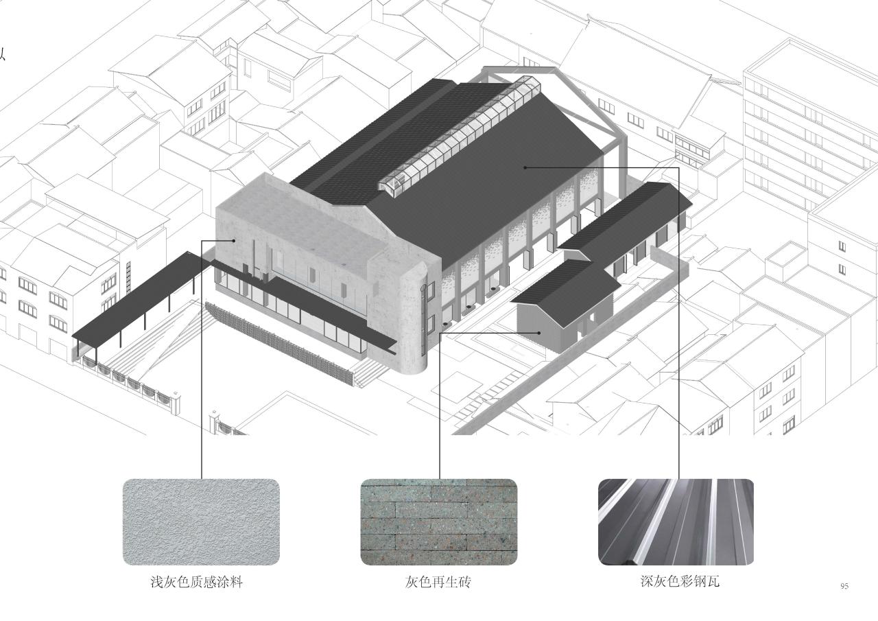 BIM建筑|扎根!生长!——邛崃市平乐古镇剧场改造 / 厚石设计 BIM建筑|扎根!生长!——邛崃市平乐古镇剧场改造 / 厚石设计