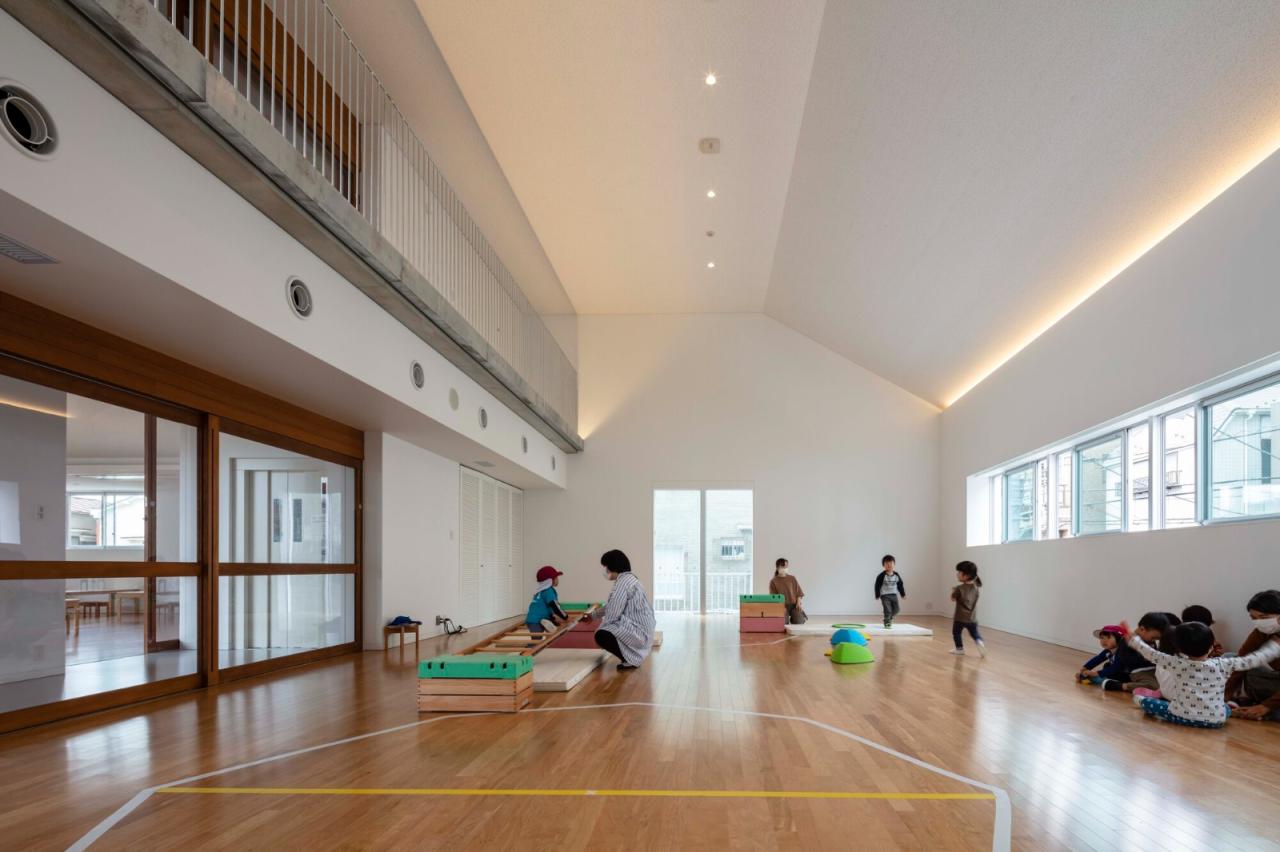 BIM建筑|大C布局,东立石托儿所 / 相坂研介事务所 BIM建筑|大C布局,东立石托儿所 / 相坂研介事务所