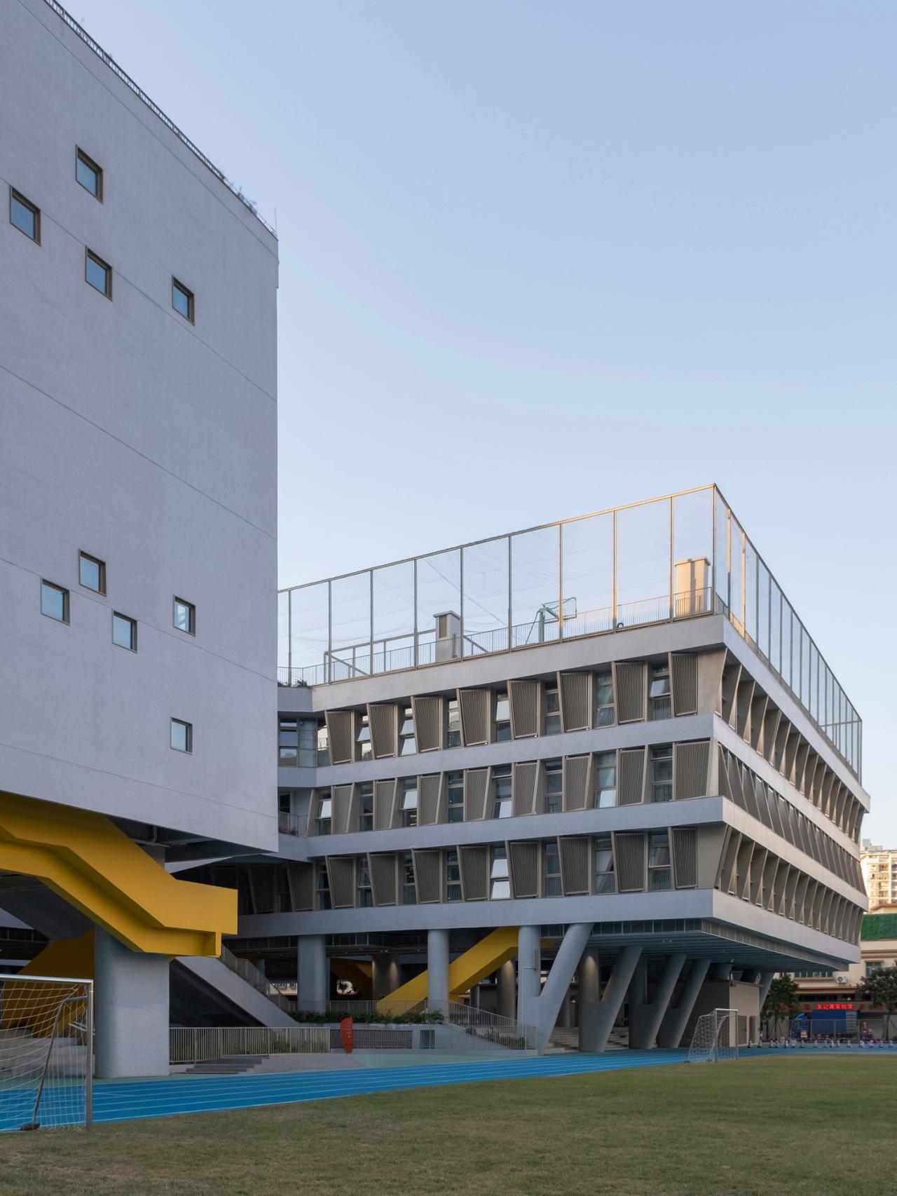 BIM建筑|深圳市宝安区上星学校 / 第伍建筑 BIM建筑|深圳市宝安区上星学校 / 第伍建筑
