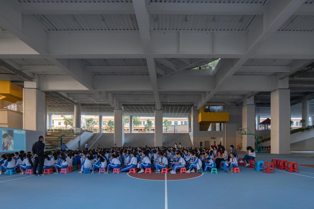 BIM建筑|深圳市宝安区上星学校 / 第伍建筑 BIM建筑|深圳市宝安区上星学校 / 第伍建筑