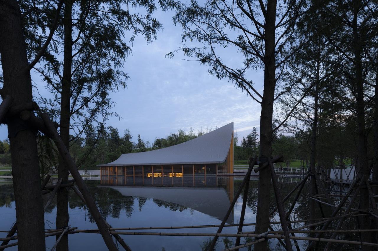 BIM建筑|成都兴隆湖中信书店 / MUDA 慕达建筑 BIM建筑|成都兴隆湖中信书店 / MUDA 慕达建筑