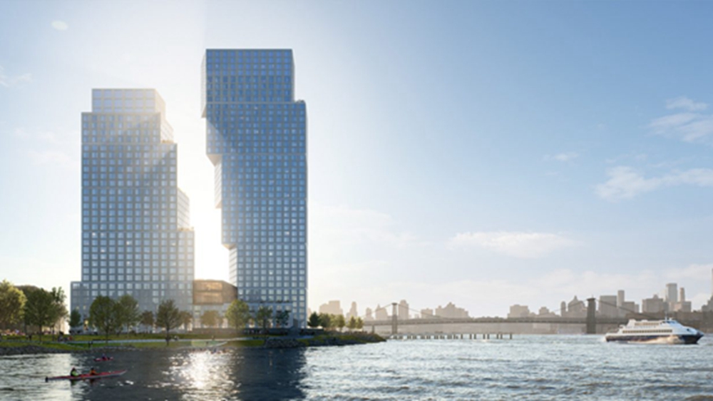 BIM建筑|杰森·朗和OMA在布鲁克林的摩天大楼封顶 BIM建筑|杰森·朗和OMA在布鲁克林的摩天大楼封顶