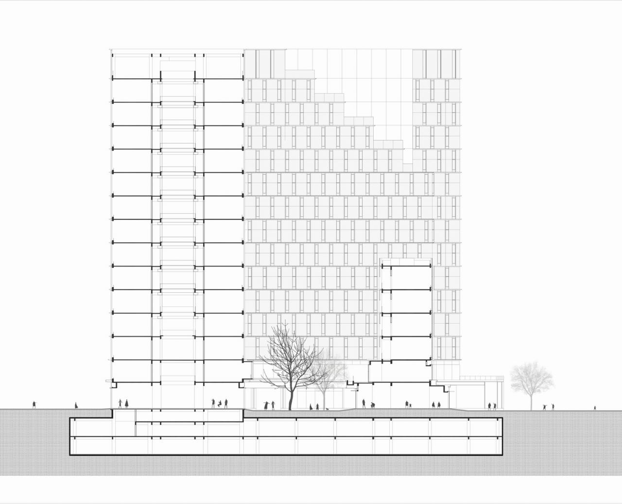 BIM建筑|共享生活的垂直探索,春树云筑 / gad BIM建筑|共享生活的垂直探索,春树云筑 / gad