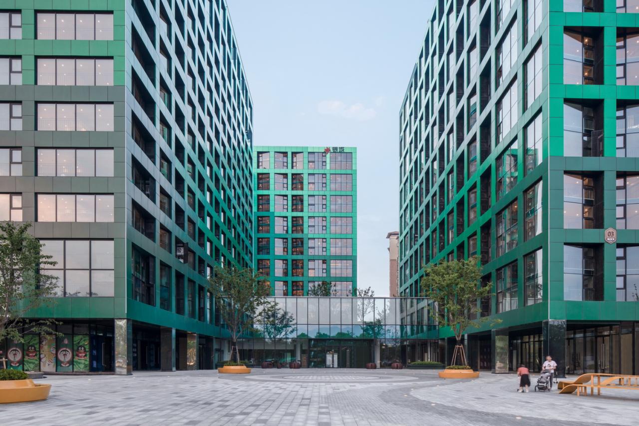 BIM建筑|南京银城KinmaQ+社区 / 优意建筑设计 BIM建筑|南京银城KinmaQ+社区 / 优意建筑设计