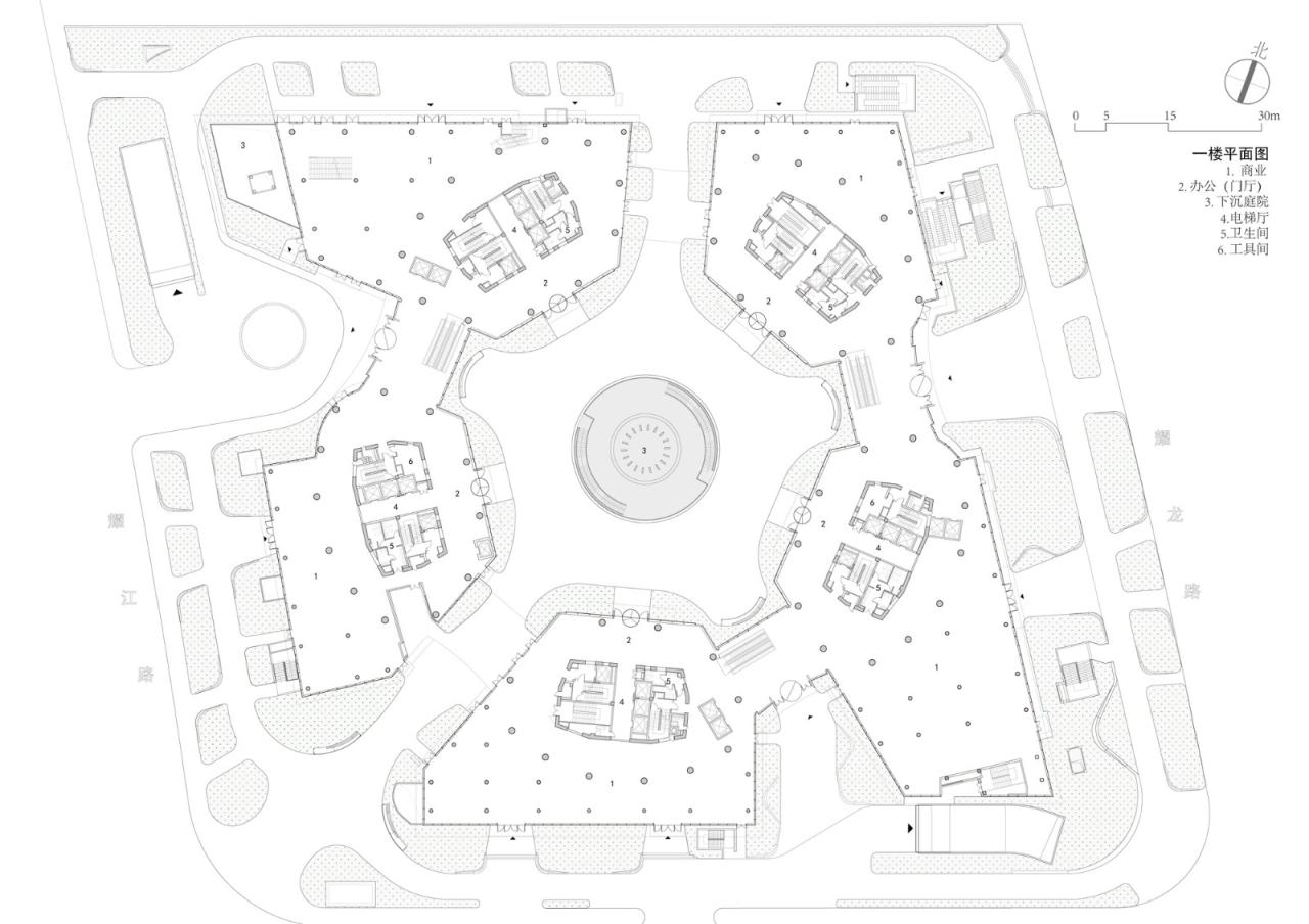 BIM建筑|上海君康金融广场 / 筑境设计 BIM建筑|上海君康金融广场 / 筑境设计