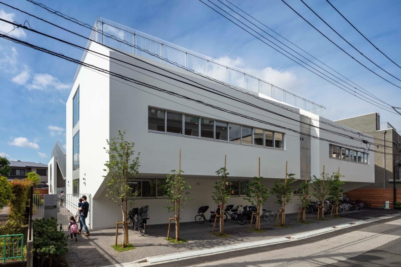 BIM建筑|大C布局,东立石托儿所 / 相坂研介事务所 BIM建筑|大C布局,东立石托儿所 / 相坂研介事务所
