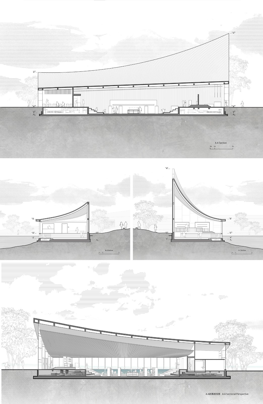 BIM建筑|成都兴隆湖中信书店 / MUDA 慕达建筑 BIM建筑|成都兴隆湖中信书店 / MUDA 慕达建筑