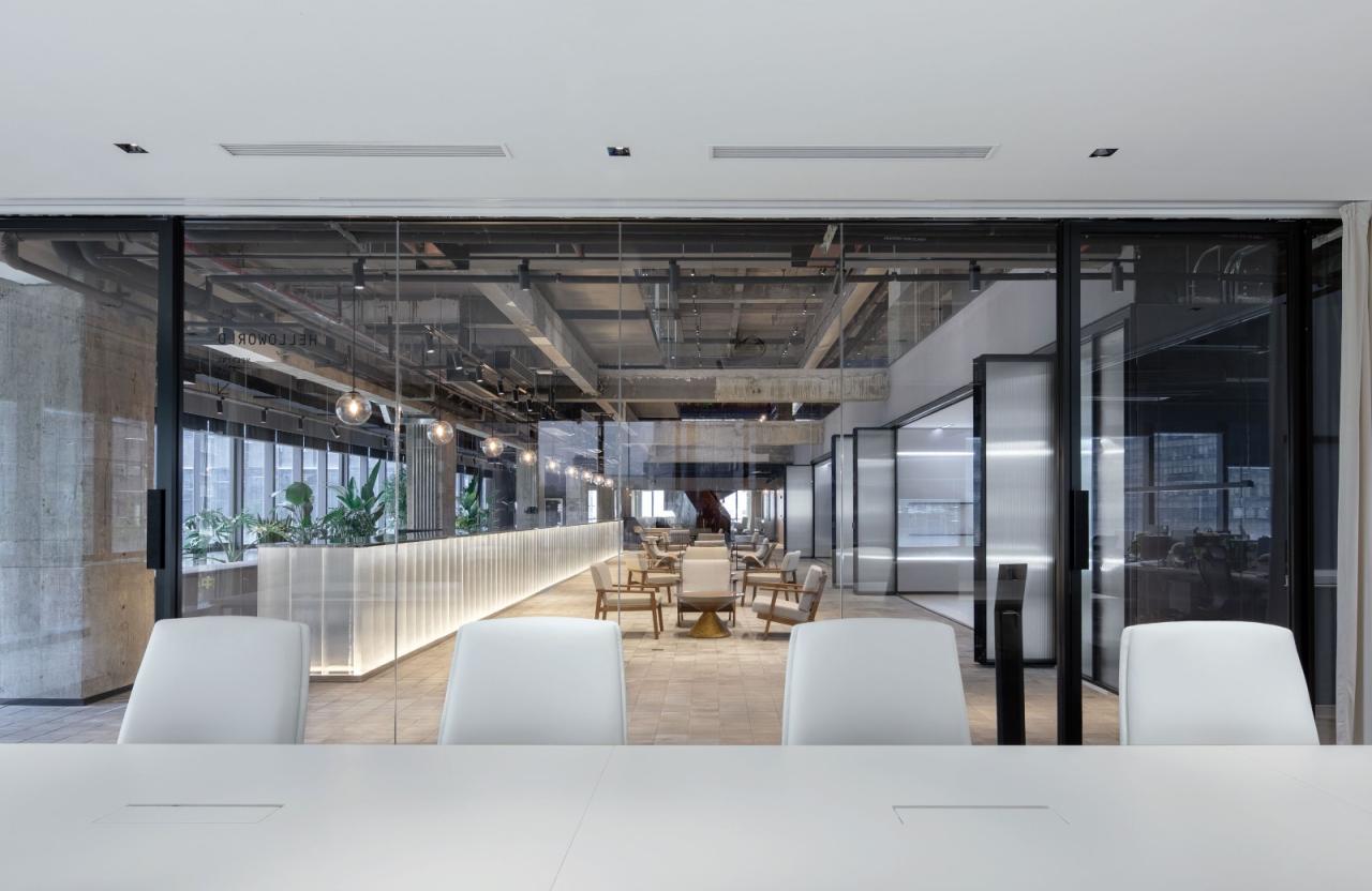 BIM建筑|将悬浮会议室引入移卡办公空间 / JSPA Design BIM建筑|将悬浮会议室引入移卡办公空间 / JSPA Design