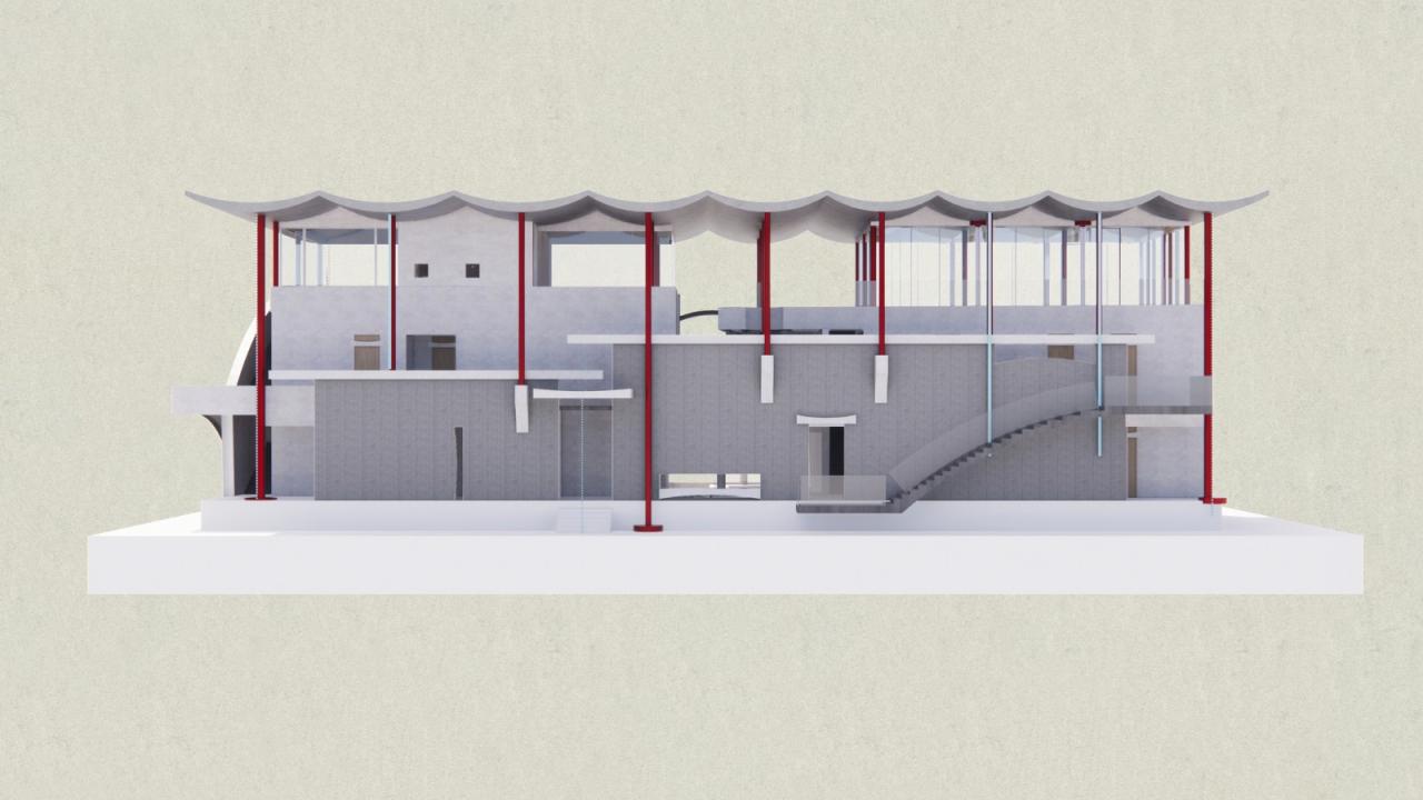BIM建筑|雨屋 / 来建筑设计工作室 BIM建筑|雨屋 / 来建筑设计工作室