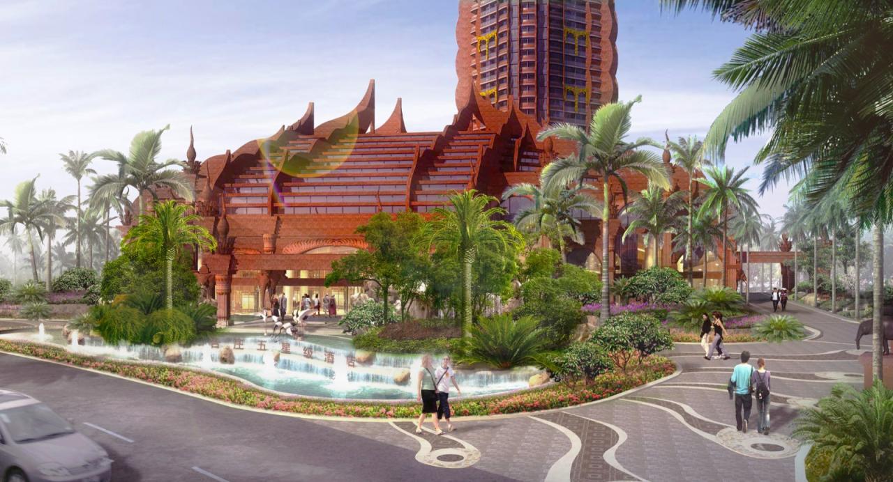 BIM建筑|雨林里的“繁花”:西双版纳景兰国际会议度假酒店 / 纲亚建筑+本土实践(广州) BIM建筑|雨林里的“繁花”:西双版纳景兰国际会议度假酒店 / 纲亚建筑+本土实践(广州)
