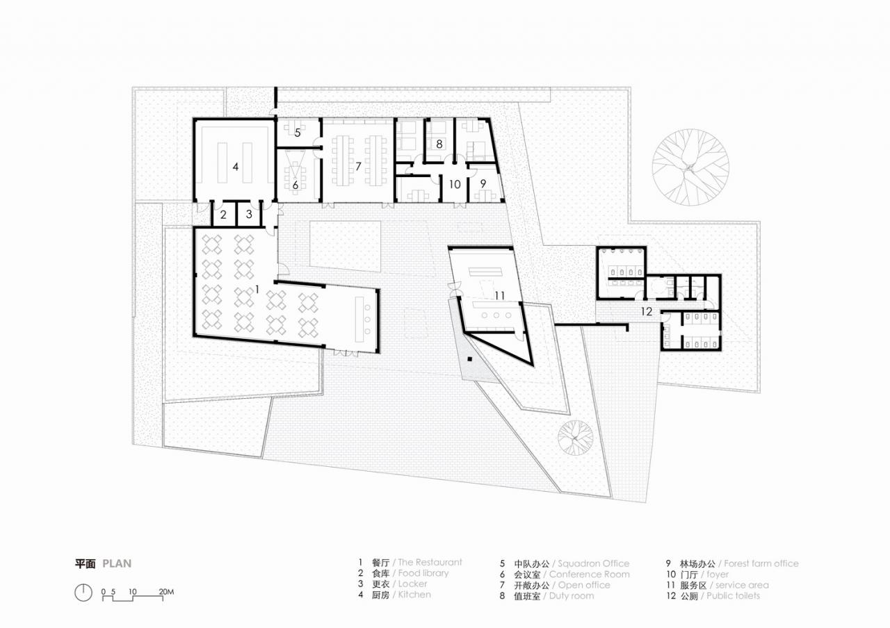 BIM建筑|无想山秋湖驿站 / 米思建筑 BIM建筑|无想山秋湖驿站 / 米思建筑