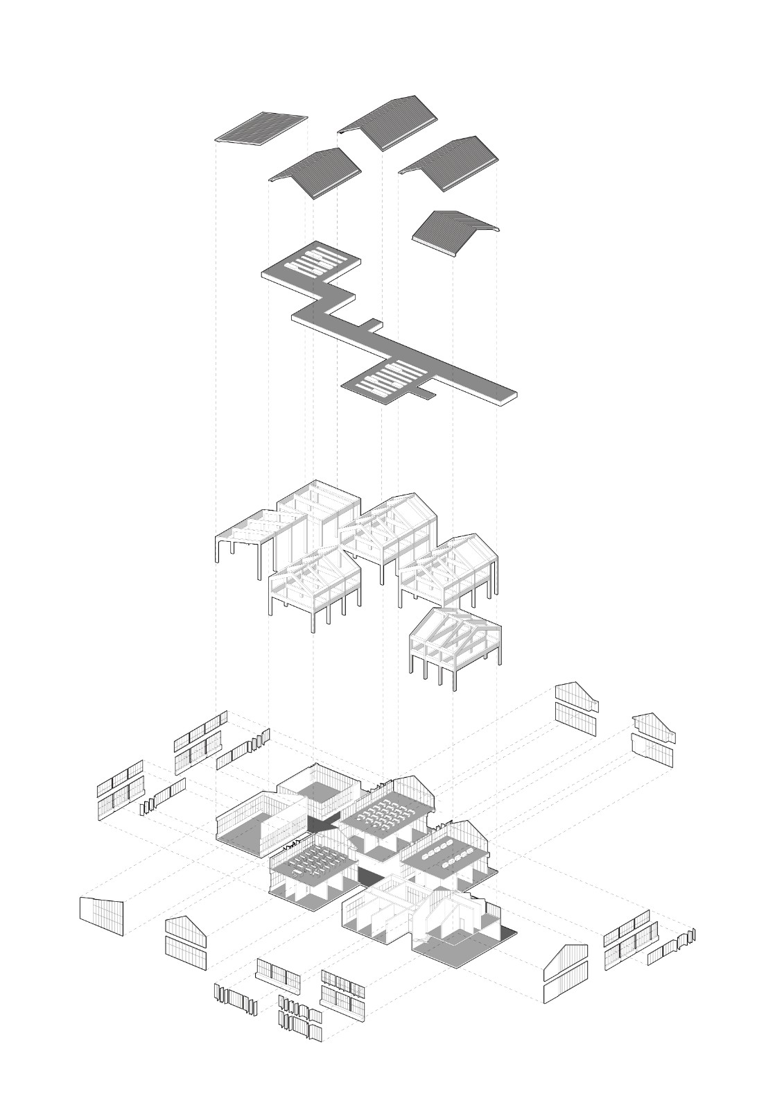 BIM建筑|树下问道,山间筑园 ——乐清市荆山公学 / 浙江大学建筑设计研究院有限公司 BIM建筑|树下问道,山间筑园 ——乐清市荆山公学 / 浙江大学建筑设计研究院有限公司