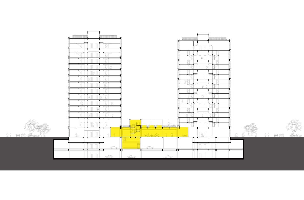 BIM建筑|南京银城KinmaQ+社区 / 优意建筑设计 BIM建筑|南京银城KinmaQ+社区 / 优意建筑设计