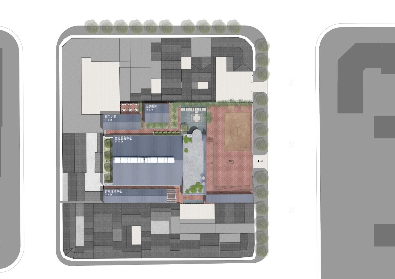 BIM建筑|扎根!生长!——邛崃市平乐古镇剧场改造 / 厚石设计 BIM建筑|扎根!生长!——邛崃市平乐古镇剧场改造 / 厚石设计