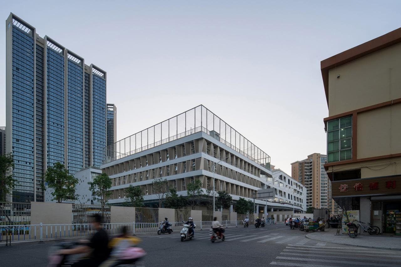BIM建筑|深圳市宝安区上星学校 / 第伍建筑 BIM建筑|深圳市宝安区上星学校 / 第伍建筑