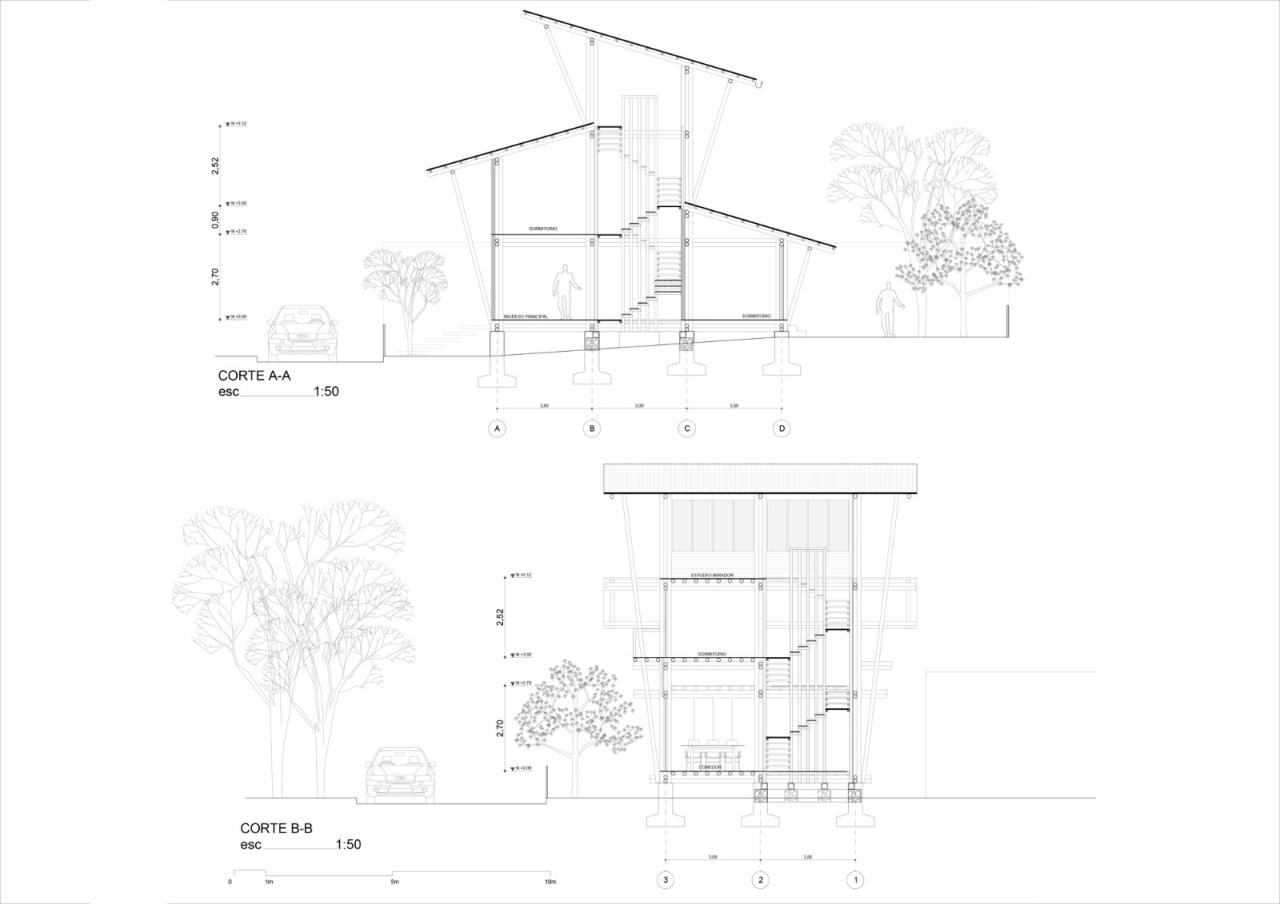 BIM建筑|地域性住宅 / ESEcolectivo BIM建筑|地域性住宅 / ESEcolectivo