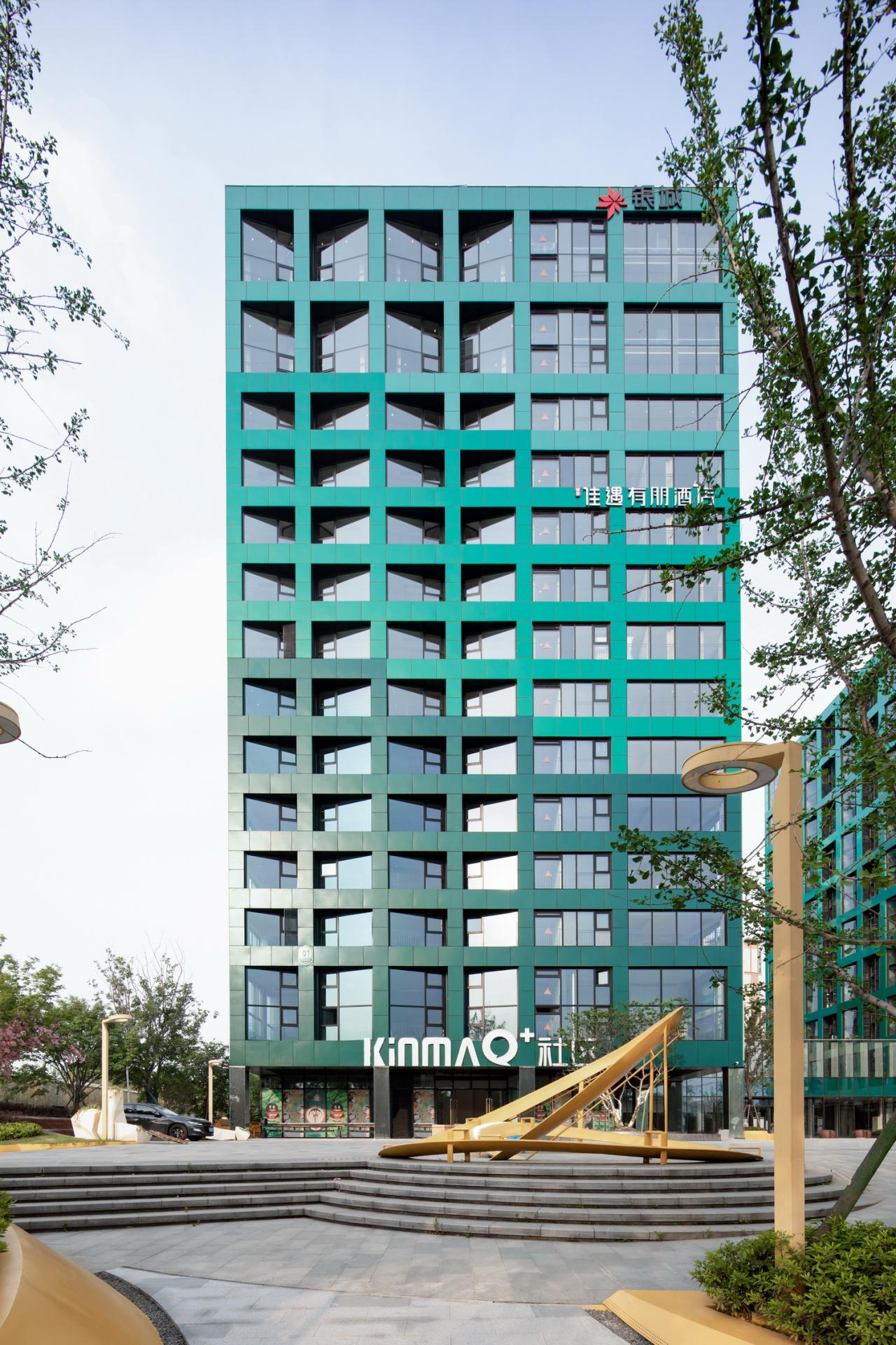 BIM建筑|南京银城KinmaQ+社区 / 优意建筑设计 BIM建筑|南京银城KinmaQ+社区 / 优意建筑设计