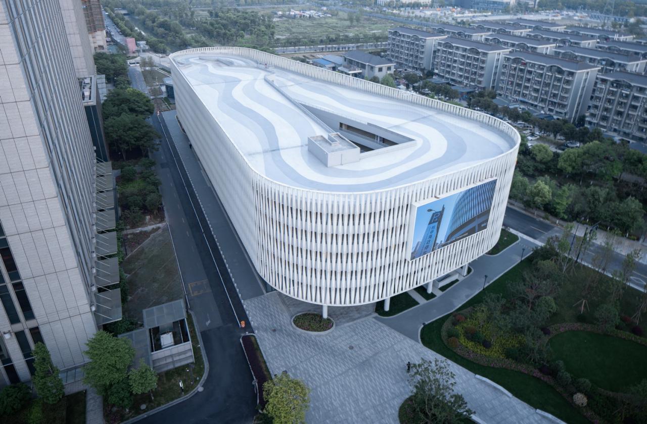 BIM建筑|来自停车楼的逆袭:杭州钱投海达停车楼 / 浙江大学建筑设计研究院有限公司 BIM建筑|来自停车楼的逆袭:杭州钱投海达停车楼 / 浙江大学建筑设计研究院有限公司