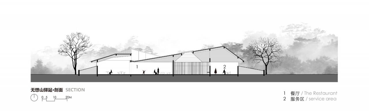 BIM建筑|无想山秋湖驿站 / 米思建筑 BIM建筑|无想山秋湖驿站 / 米思建筑