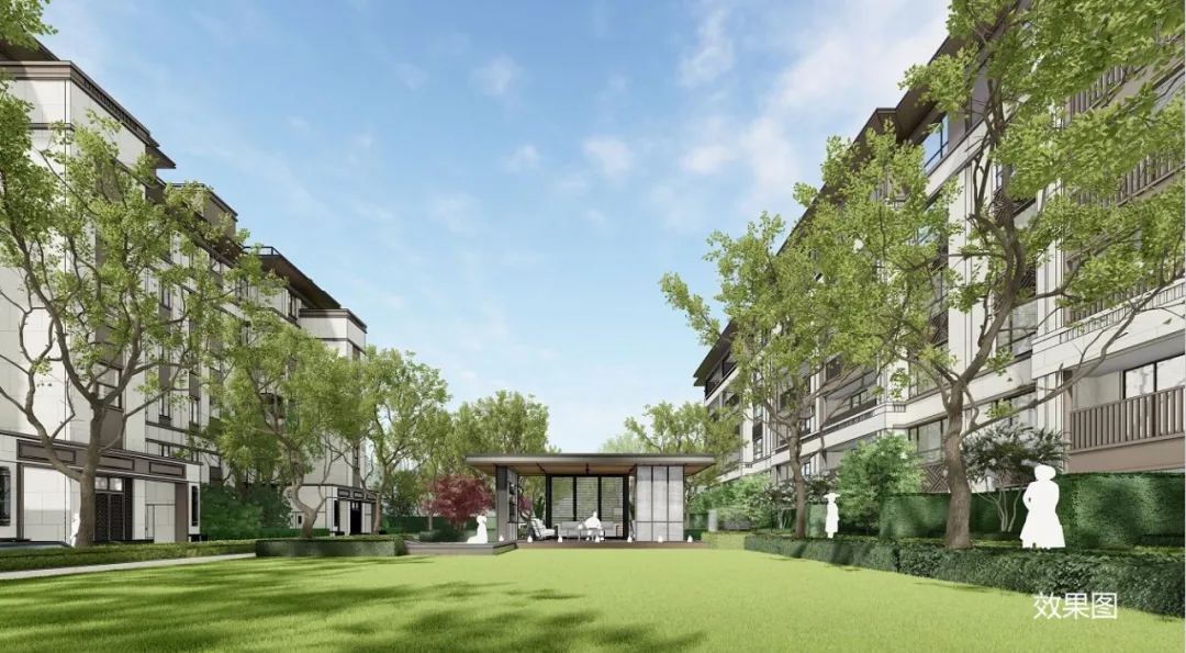 BIM建筑|无锡东港·红豆运河府,打造新中式硬核景观 建筑鉴赏 第5张-BIM建筑网 BIM建筑|无锡东港·红豆运河府,打造新中式硬核景观